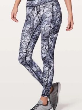 lululemon athletica Speed Up Tights in the Hanakotoba Starlight Multi print